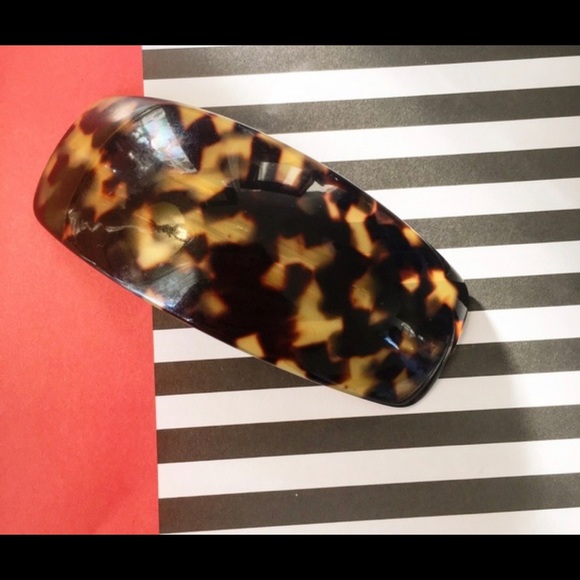 J. Crew Accessories Jcrew Tortoise Black Barettes Large Poshmark